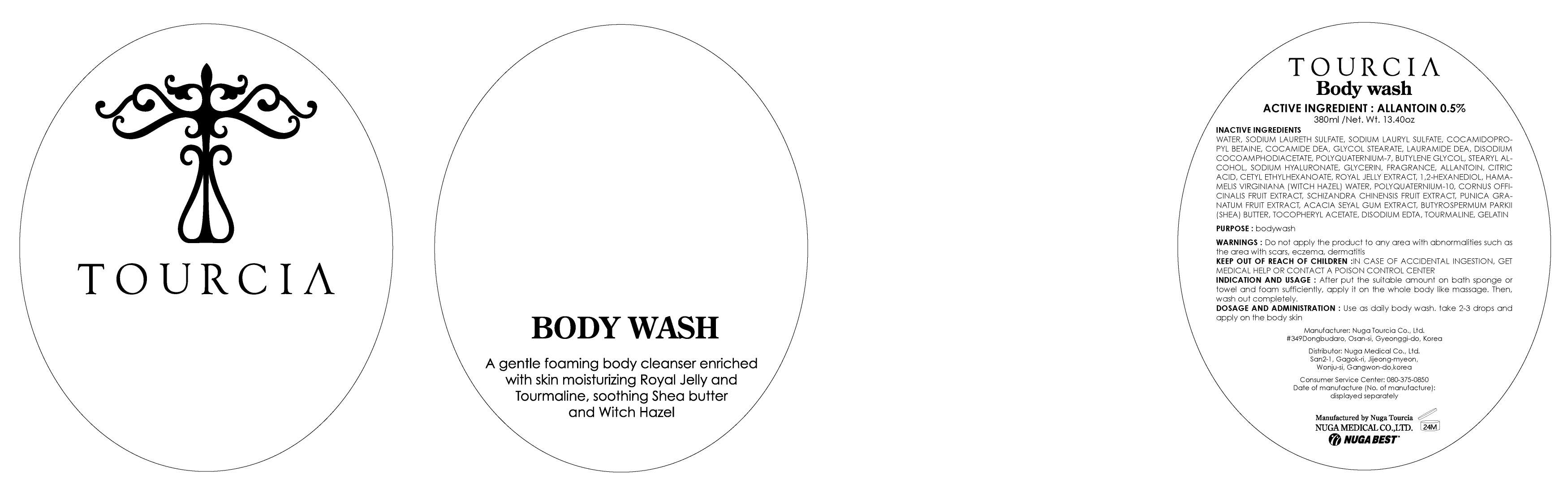 TOURCIA BODY WASH